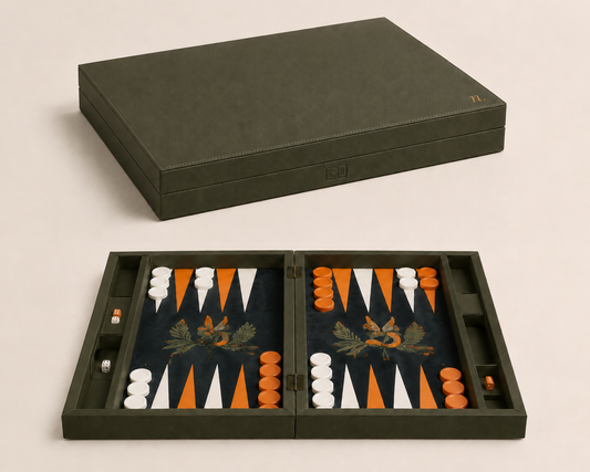 Ferdows Leather Backgammon