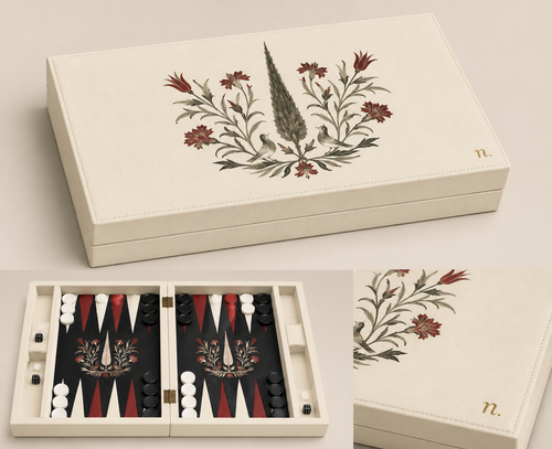 Ferdows Leather Backgammon